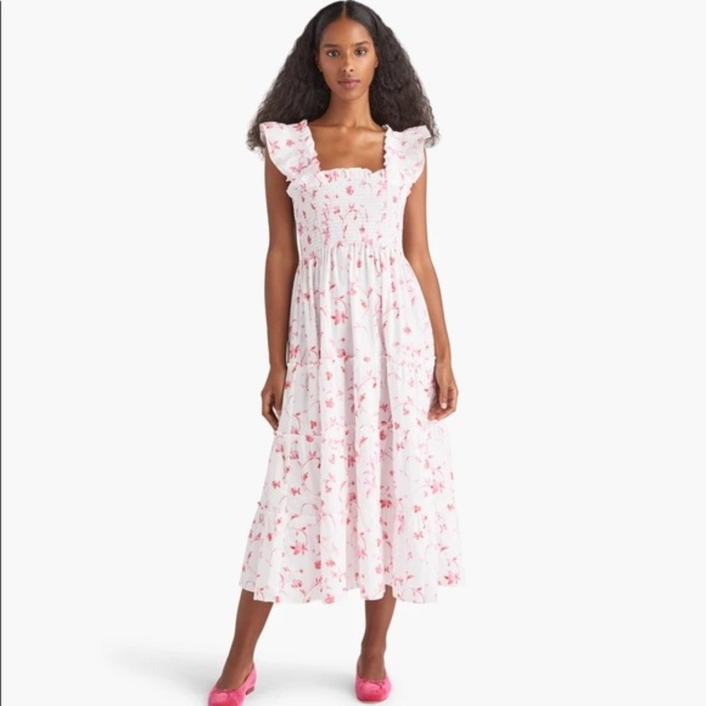 The Ellie Nap Dress - Botanicals Rose Hill House